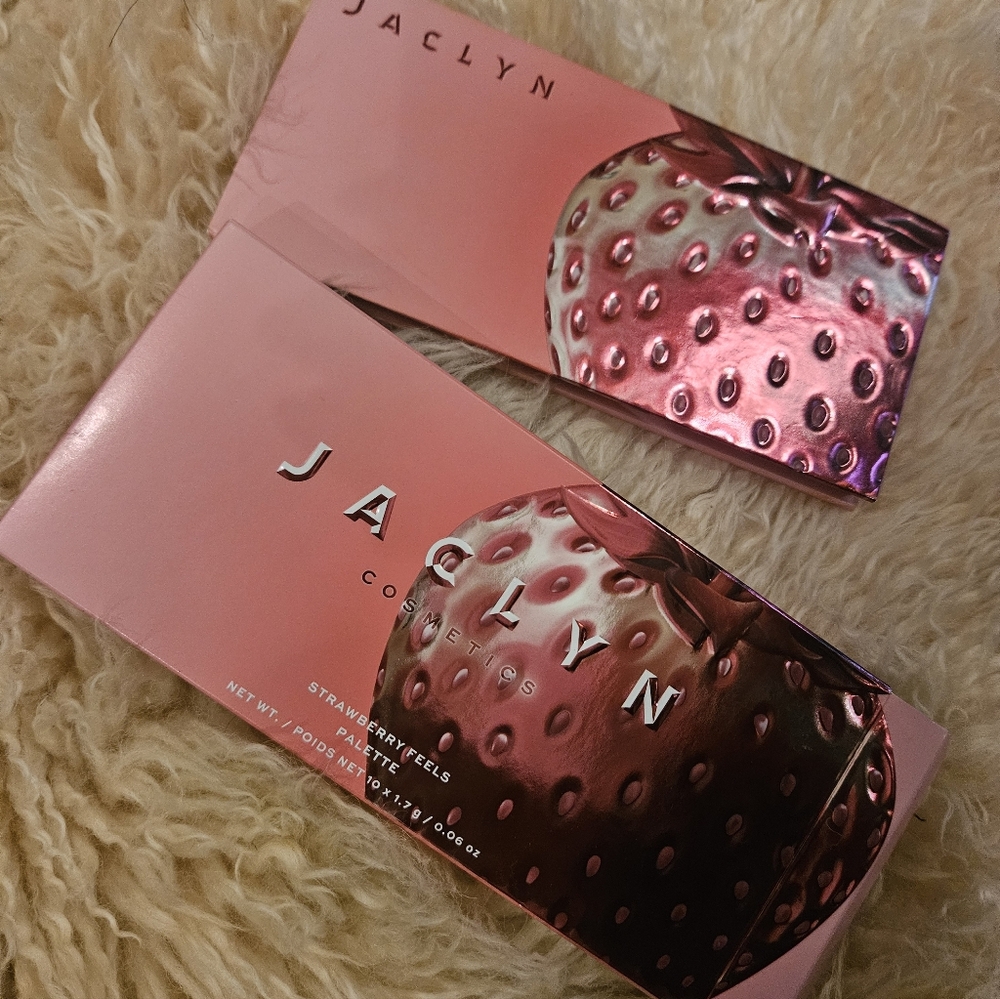 Jaclyn Cosmetics “Strawberry Feels” Eyeshadow NIB Discontinued